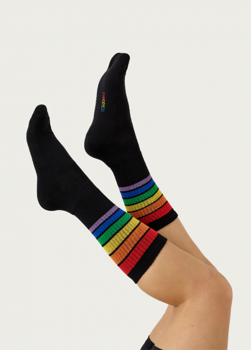 Stripes Socks - Black